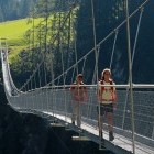 Haengebrueck Holzgau in Austria.