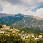 Village in Llogara National Park, Albania