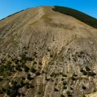View of the hill above the village of Lukomir, Bosnia & Herzegovina