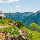 Rakitnica Canyon and hut, in Bosnia & Herzegovina