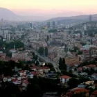 Aerial view of Sarajevo, Bosnia & Herzegovina