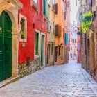 Street in Rovinj, Croatia