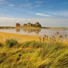 Coastal view from Plougrescant, Brittany France