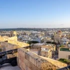 View over Victoria in Gozo