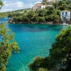 Coastal view on Ithaca, Greece