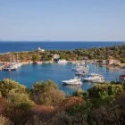 The port of Kastos, Greece