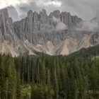 The Dolomites mountain range, Italy