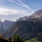 The Helmjet to Sesto cable car, Italy