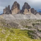 The Three Peaks of Lavaredo, in the Dolomites, Italy