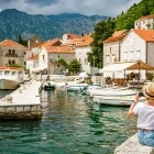 The town of Perast, Montenegro.