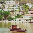 A wooden boat on the Douro River, Portugal