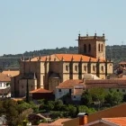 View of the church in Torre de Moncorvo, Portugal