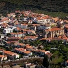 Aerial view of Torre de Moncorvo, Portugal