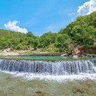Thermal pools in Benje, Albania