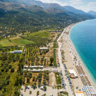 Borsh beach in Albania