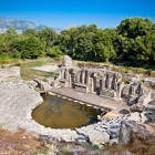 Butrint Roman ampitheatre UNESCO World Heritage site