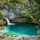 Blue eye spring in Thethi, Albania