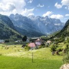 Thethi Village in the Albanian Alps