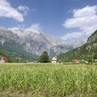 Thethi Village in the Albanian Alps