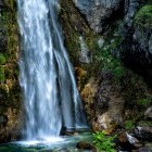 Waterfall in Thethi, Albania