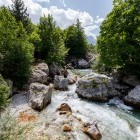 Valbona River in Albania