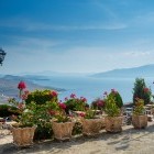View towards Saranda in Albania