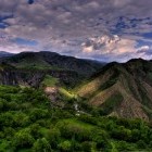Garni mountain in Armenia