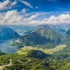 Austrian Alps from Five Fingers Obertraun
