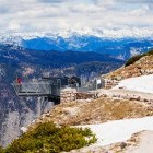 Five Fingers viewing platform in the Dachstein Mountains, Austria