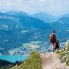 Hiking in Salzkammergut, Austria