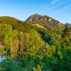 Hills and mountains around Strobl, Austria