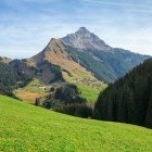 Lechleiten village in Austria