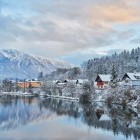 Bad Goisern and Lake Hallstatter See in Austria