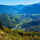 View of Bad Goisern village in Austria