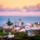 Sunrise in Nordeste Village on São Miguel Island in the Azores