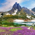 Bliznaka Lake in the Rila Mountains, Bulgaria