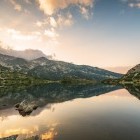 Popovo Lake at Bezbog in Bulgaria
