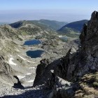 View from Musala Peak in Bulgaria