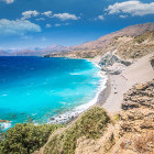 Agios Pavlos beach in Crete