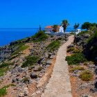 Path to Sotirios Christou, a church near Loutro in Crete