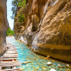 Samaria Gorge in Crete