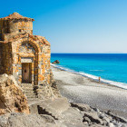 St Pual's Church on Agios Beach in Crete