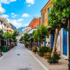 Paleochora village in Crete