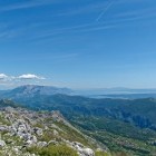 View from Mosor Mountain in Croatia