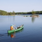 Canoeing on Saima Lake in Finland