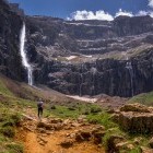 Hiker in the Pyrenees