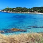 Fautea Porto Vecchio beach on the island of Corsica