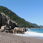 Porto on the island of Corsica