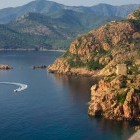 Porto on the island of Corsica