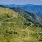 Pailheres Pass in the Pyrenees on the Cathar Footpath in France